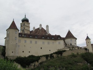 Zamek w Schönbühel w Austrii