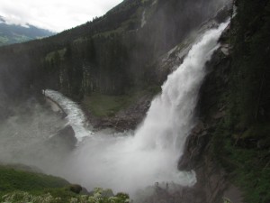 Wodospady Krimml w Austrii