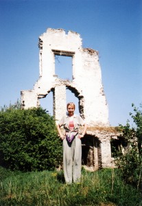 Ruiny zamku w Mokrsku Górnym