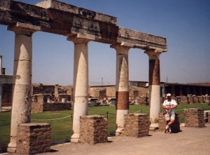 Forum w Pompejach we Włoszech