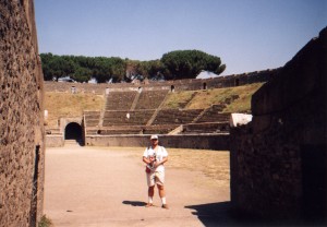 Arena rzymska w Pompejach we Włoszech