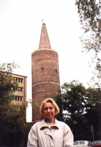 Wieża Zamku Piastowskiego na wyspie Ostrówek w Opolu