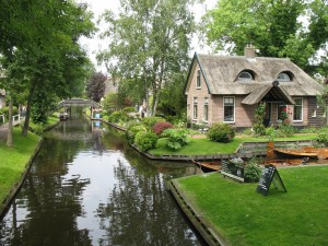Giethoorn w Holandii