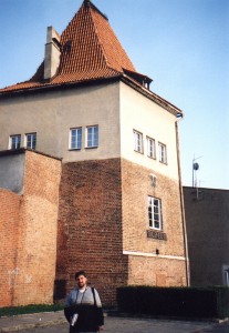 Wieża zamku w Koźlu