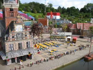 Park miniatur Madurodam w Holandii