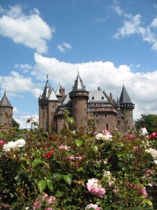 Zamek w Haarzuilens w Holandii