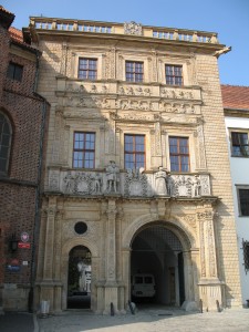 Renesansowa brama zamku w Brzegu