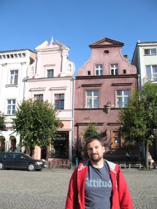 Barokowe kamienice na Rynku w Lesznie