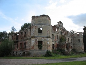 Ruiny zamku w Czerninie Górnej