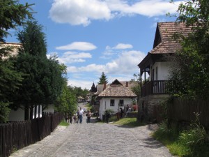 Wieś-skansen Hollókő na Węgrzech