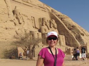 Świątynia Ramzesa II w Abu Simbel w Egipcie