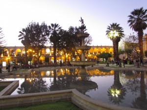 Plaza de Armas w Arequipa