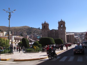 Plaza de Armas w Puno