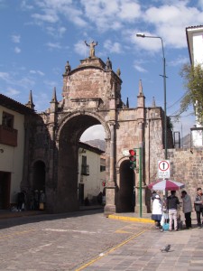 Łuk Świętej Klary w Cusco