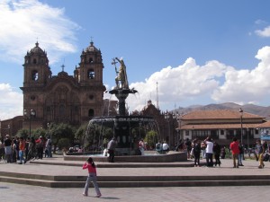 Plaza de Armas w Cusco