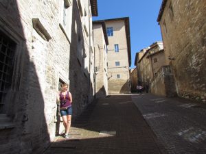 Uliczka w Urbino