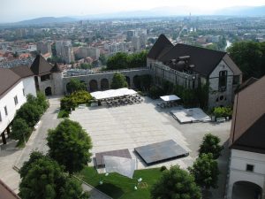 Zamek w Ljubljanie