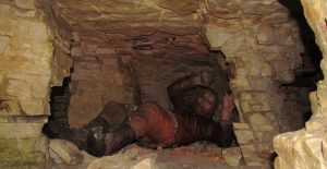 Trasa podziemna w Rezerwacie Archeologicznym Krzemionki Opatowskie