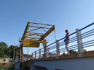 Most zwodzony w Rybinie