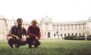 Zamek Hofburg w Wiedniu w Austrii