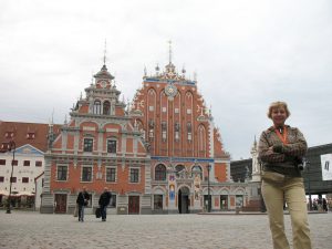 Budynki Bractwa Czarnogłowych w Rydze na Łotwie