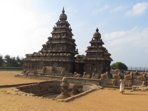 Mahabalipuram - Świątynia nadbrzeżna