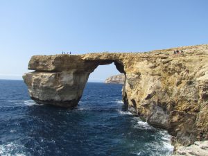 Azure Window - łuk skalny na Gozo