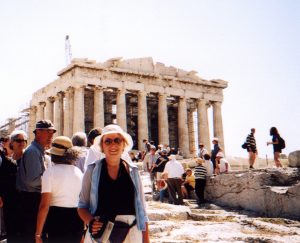 Partenon na Akropolu w Atenach w Grecji