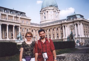 Zamek w Budapeszcie na Węgrzech