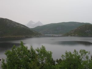 Widoki z drogi RV17 na północy Norwegii
