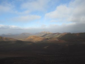 Ruta de los Volcanes w Parku Narodowym Timanfaya na Lanzarote