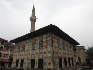 Pstry Meczet (Xhamia E Larme) w Tetovie