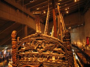 Rufa okrętu Vasa w Vasamuseet w Sztokholmie w Szwecji