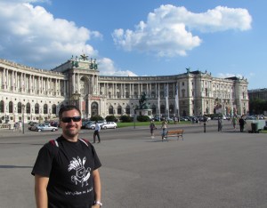 Pałac Hofburg w Wiedniu w Austrii
