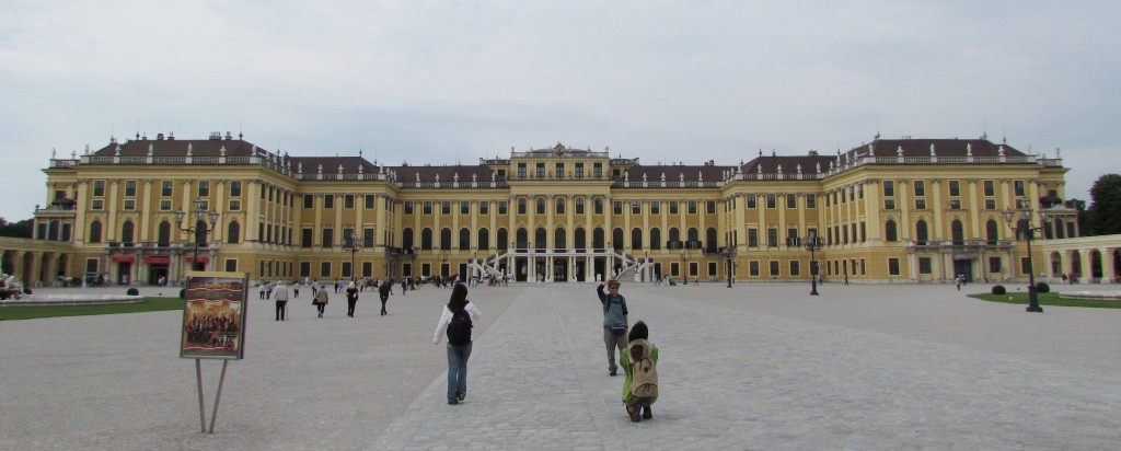 Pałac Schönbrunn w Wiedniu w Austrii