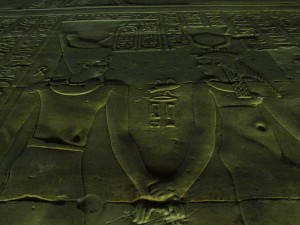 Świątynia Horusa w Edfu w Egipcie