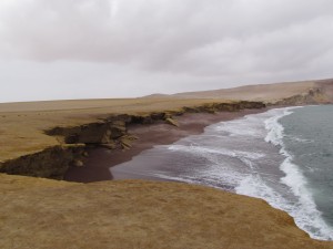 Playa Roja na Półwyspie Paracas