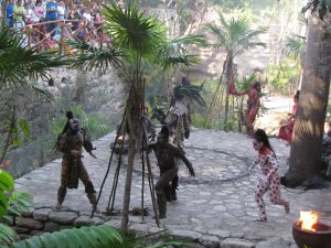 Wioska Majów w Xcaret