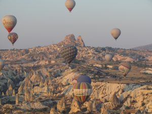 Lot balonem nad Kapadocją