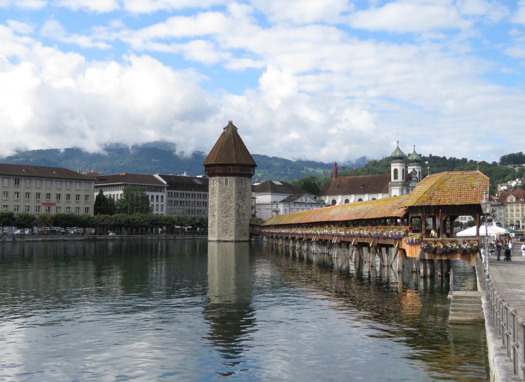 Kapellbrücke - Most Kapliczny w Lucernie