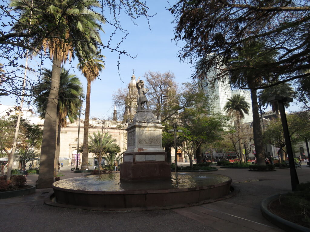Plaza de Armas w Santiago de Chile